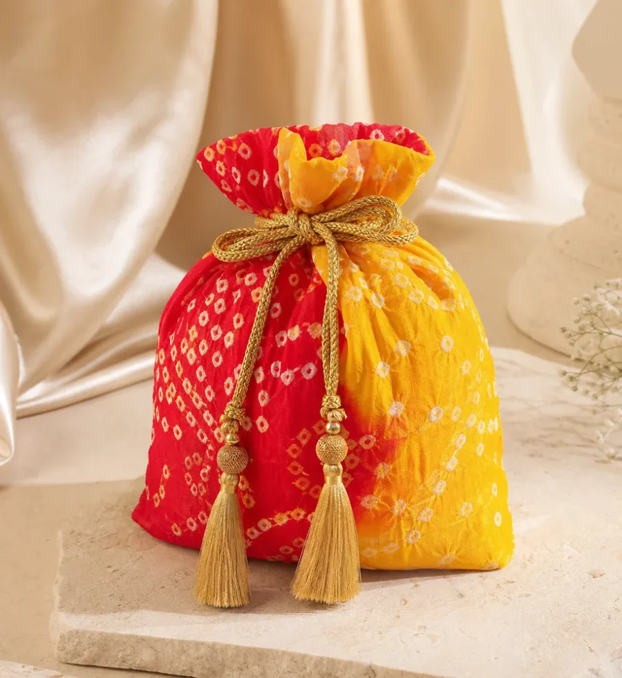 Bandhani Festive Potli Bag