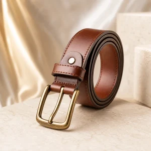Heritage Tan Leather Belt