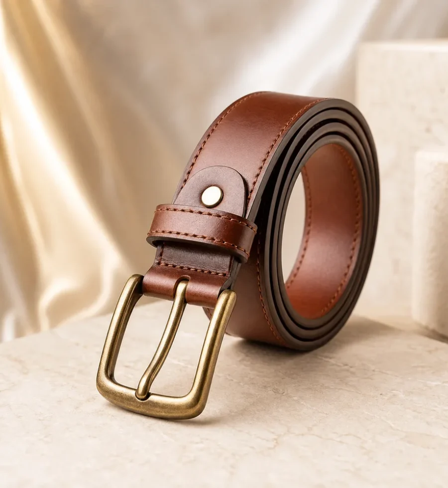 Heritage Tan Leather Belt