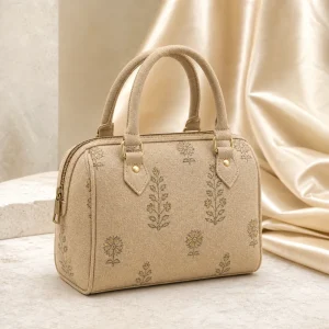 Handloom Block Print Utility Bag